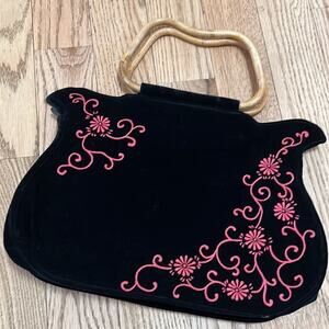INDOCINE 100% EMBROIDERY‎ SILK BAG